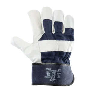 RĘKAWICE ROBOCZE LICOWE POLSTAR HADDOCK GRANATOWE NL RR-901