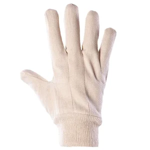 RĘKAWICE BAWEŁNIANE DRELICHOWE BIAŁE R10