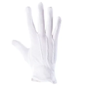 RĘKAWICE BAWEŁNIANE PLS MINI NAKRAPIANE PCV