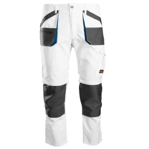 SPODNIE DO PASA POLSTAR BRIXTON PRACTICAL Z ODPINANYMI NOGAWKAMI BIAŁY